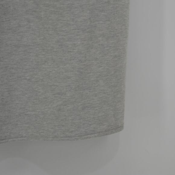 Liz Claiborne Light Gray Side Slit Midi Skirt Pockets Warm 1X - Picture 16 of 16